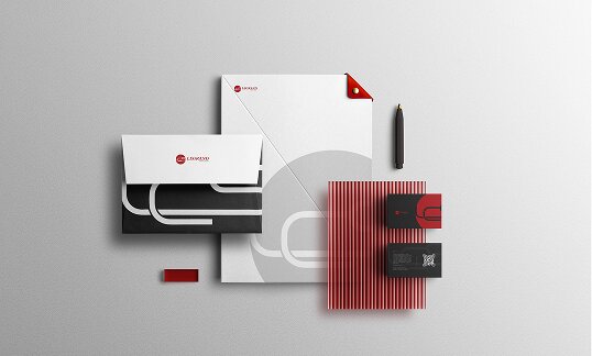 Identidade visual impressa — Legrand Corretora de Seguros